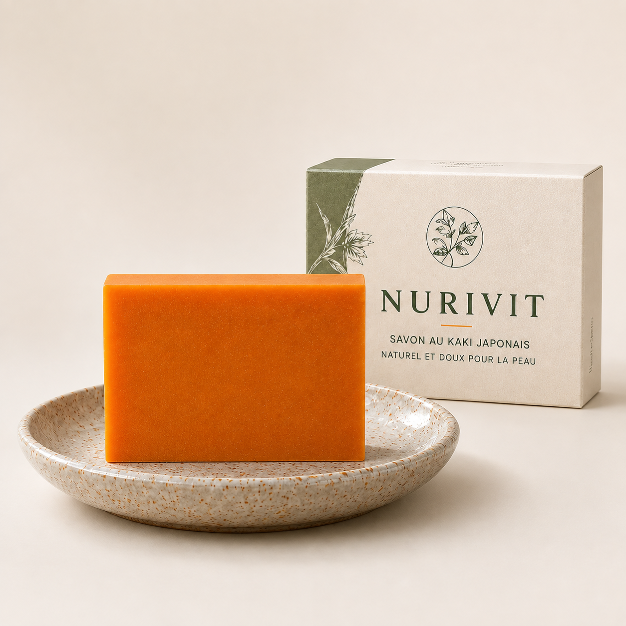 Nurivit : Le Savon Original au Kaki