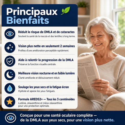 Nurivit : Formule avancée 15-en-1 pour les yeux